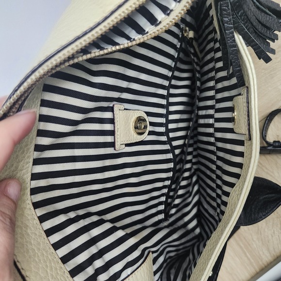Kate Spade Southport Avenue Carmen Convertible Satchel Pebbled Leather *READ* - Picture 11 of 16